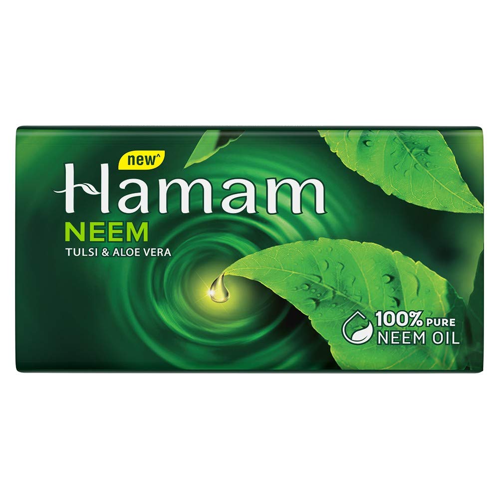 Hamam Soap Bar, Neem Tulsi and Aloe Vera, 150g – view 2