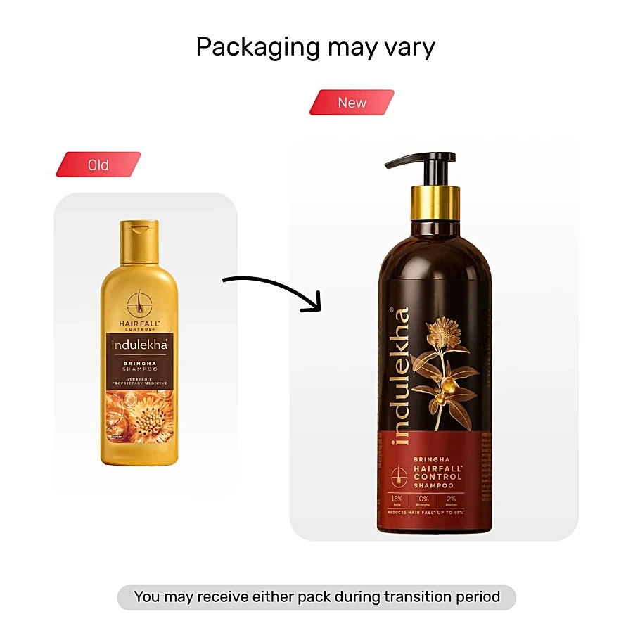 Indulekha Bringha Hair Fall Control Shampoo, 180 ml – view 3
