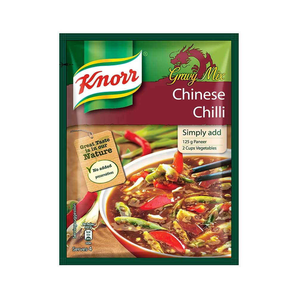 Knorr Chinese Chilli Gravy Mix, Serves 4, 51g – view 1