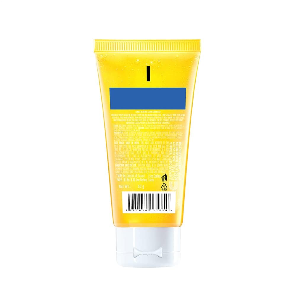 Lakme Blush & Glow Lemon Freshness Gel Face Wash with Lemon Extracts, 50 g – view 2