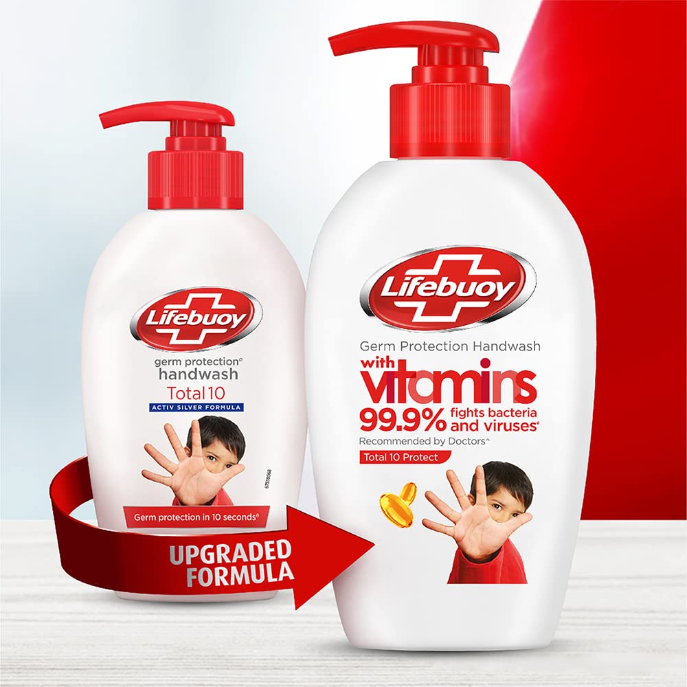 Lifebuoy Total 10 Activ Naturol Germ Protection Handwash Refill, 750 ml/725 ml – view 4