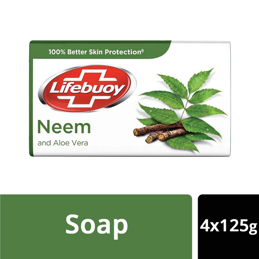 Lifebuoy Neem Soap (100Gx4) 400 Gm Bar – view 6