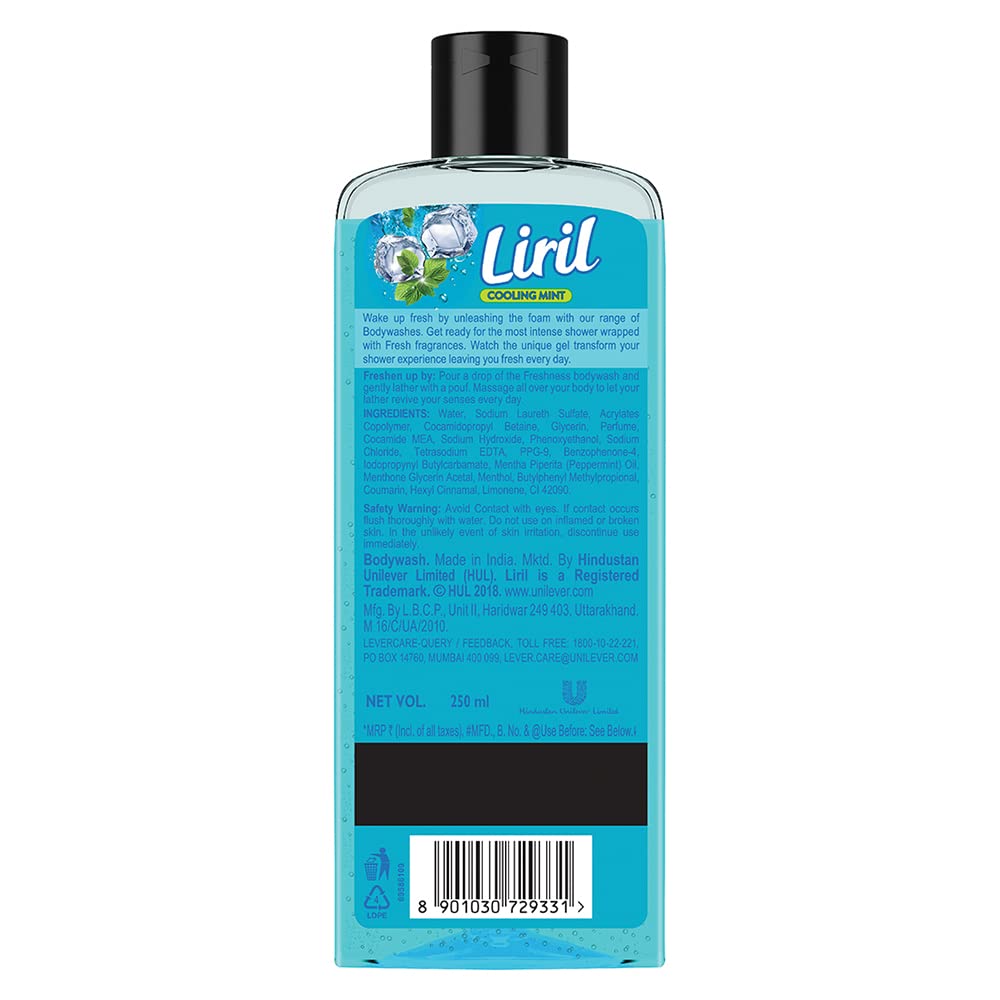 Liril Cooling Mint Body Wash, 250 ml – view 2