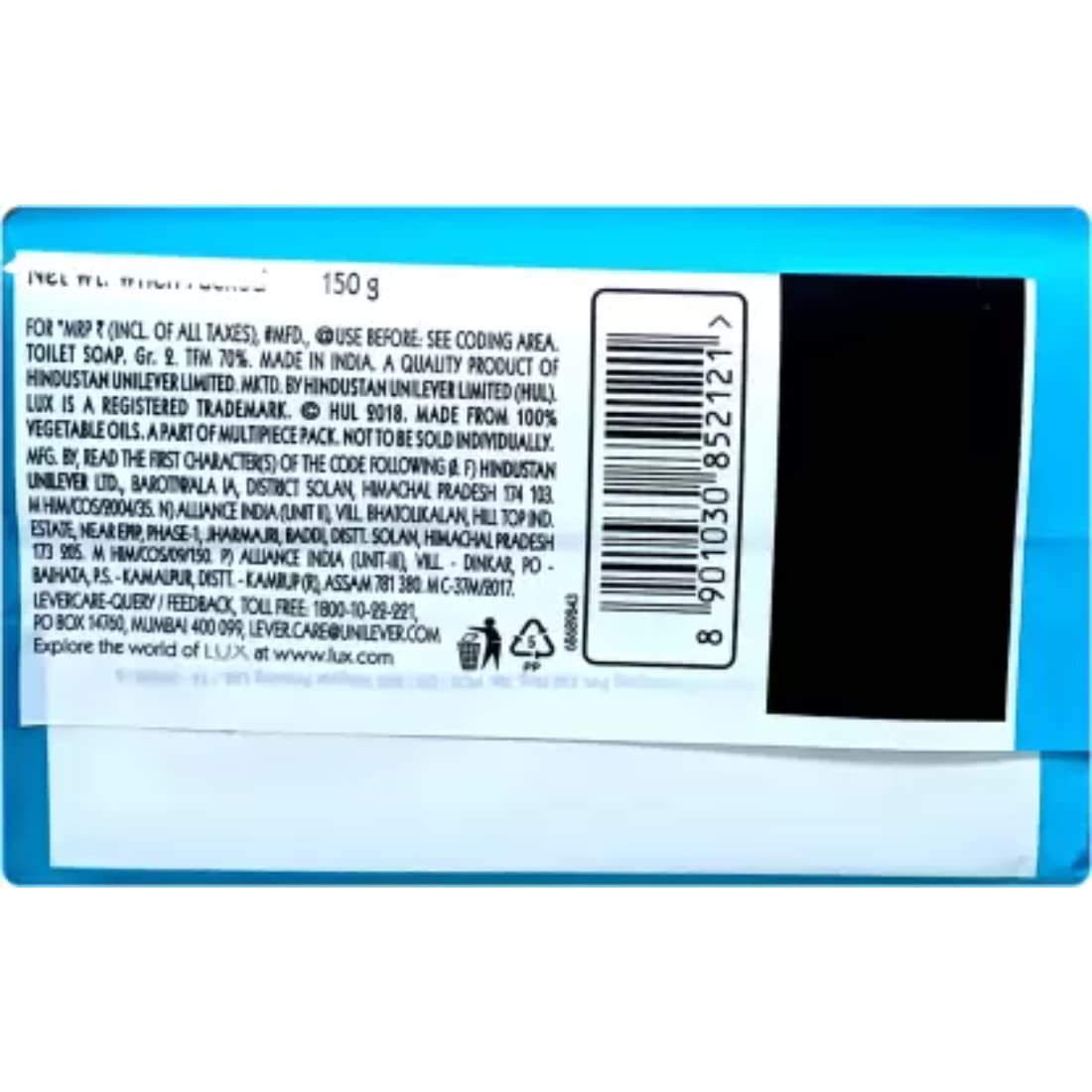 Lux Fresh Vitamin E For Glowing Skin Beauty Soap, 150g (Pack of 3) – view 2