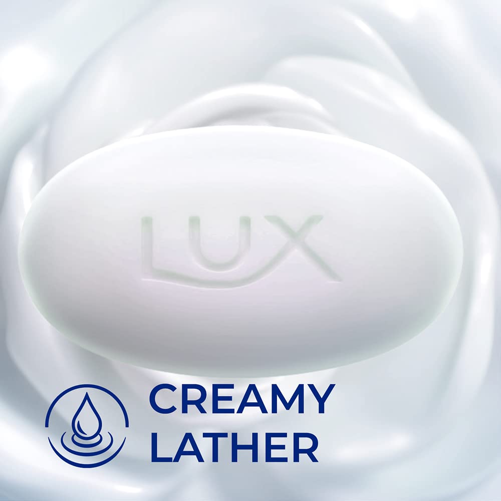 LUX International Creamy Perfection Plus For Smooth Fragrant Skin with White Rose And Swiss Moisturizer bathing Soap – view 5