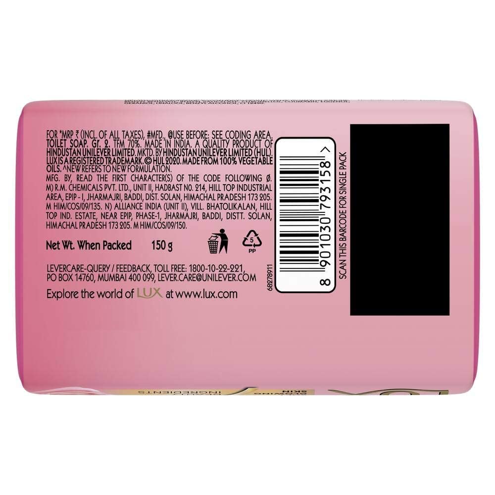 Lux Soft Glow Rose & Vitamin E For Glowing Skin Soap Beauty Soap 150 g – view 2