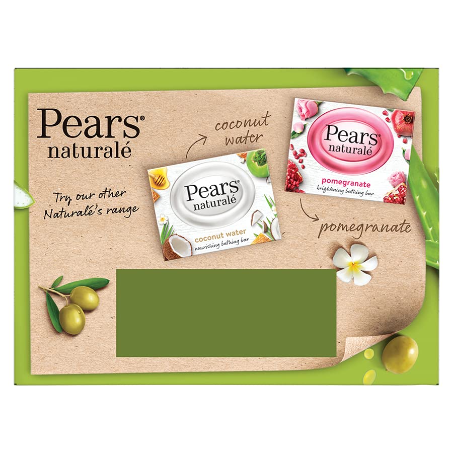 Pears Naturalé Detoxifying Soap Bar, Aloe Vera, 125g (Pack of 4) – view 3