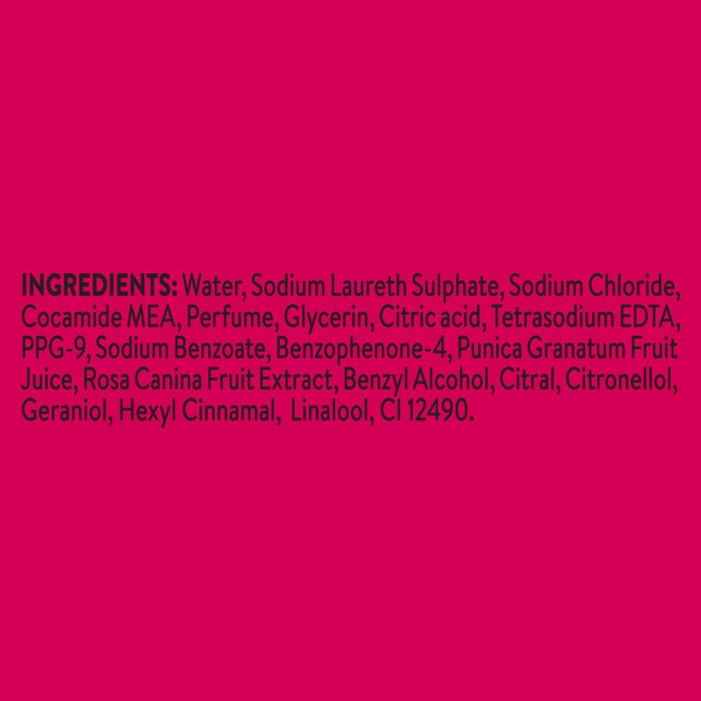 Pears Naturale Brightening Pomegranate Body Wash 250 ml, 100% Natural Ingredients, Liquid Shower Gel with Rose Extract for Glowing Skin - Paraben Free – view 4