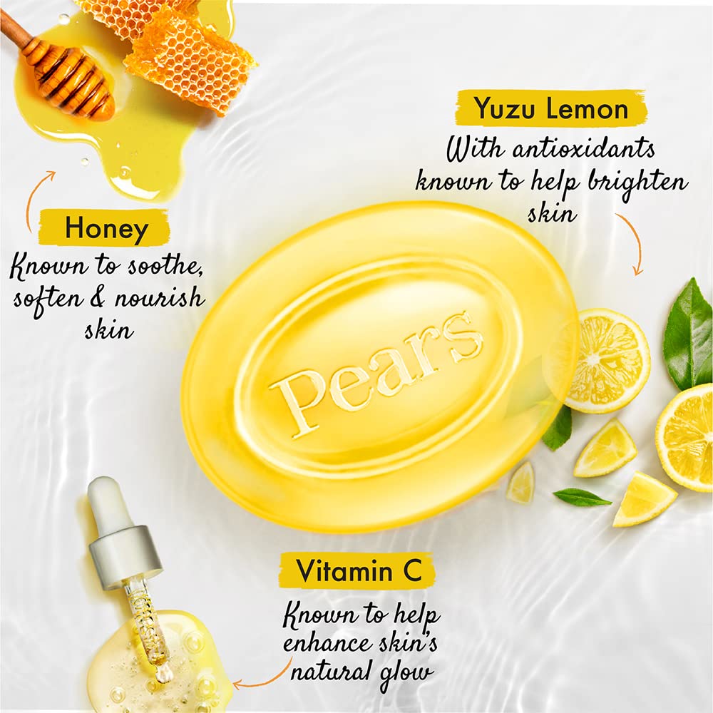 Pears Naturale Refreshing Vitamin C 100g Bathing Bar with Natural Vitamin C Extract – view 4