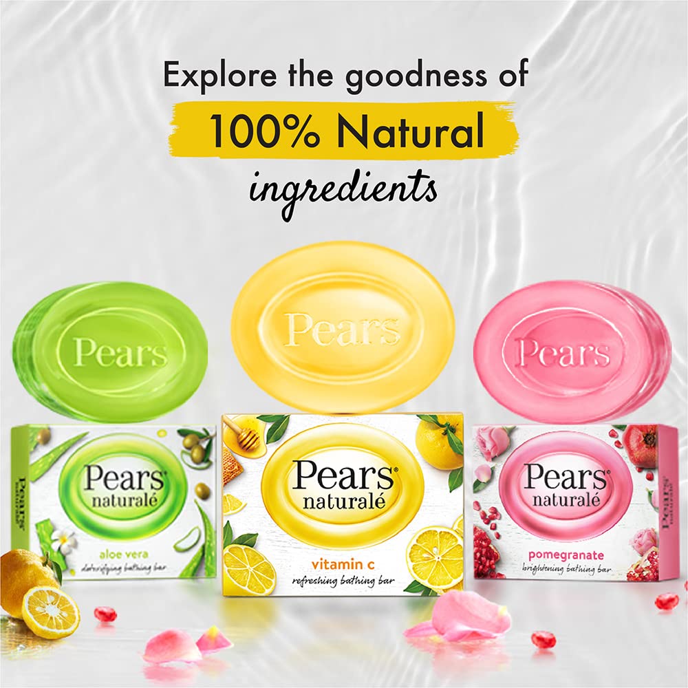 Pears Naturale Refreshing Vitamin C 100g Bathing Bar with Natural Vitamin C Extract – view 9