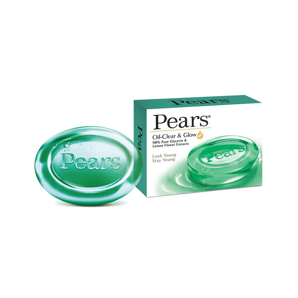 Pears Oil Clear & Glow Soap Bar 75gm – view 1