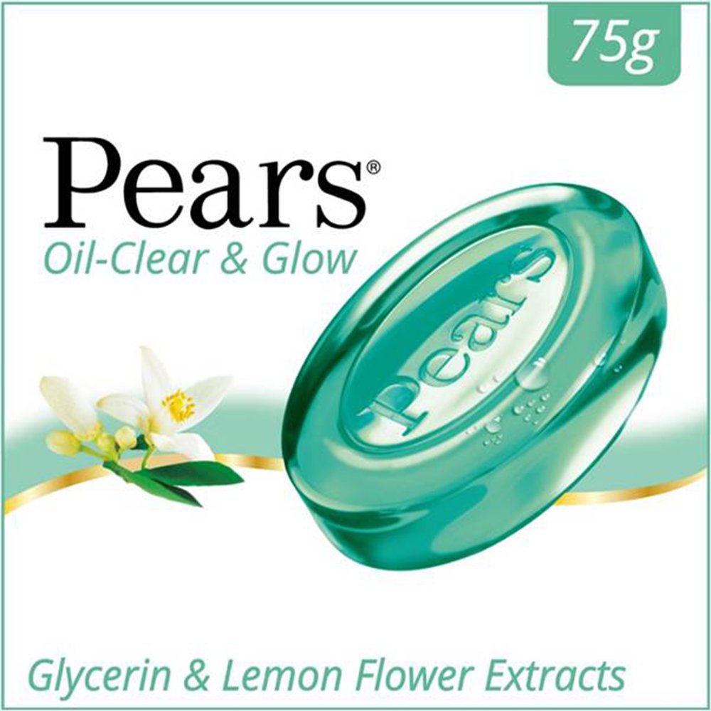 Pears Oil Clear & Glow Soap Bar 75gm – view 2