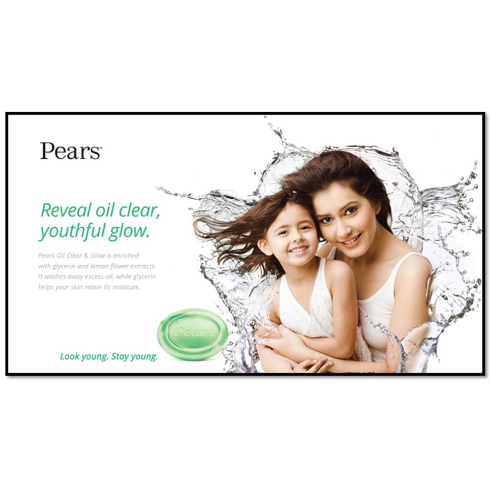 Pears Oil Clear & Glow Soap Bar 75gm – view 7