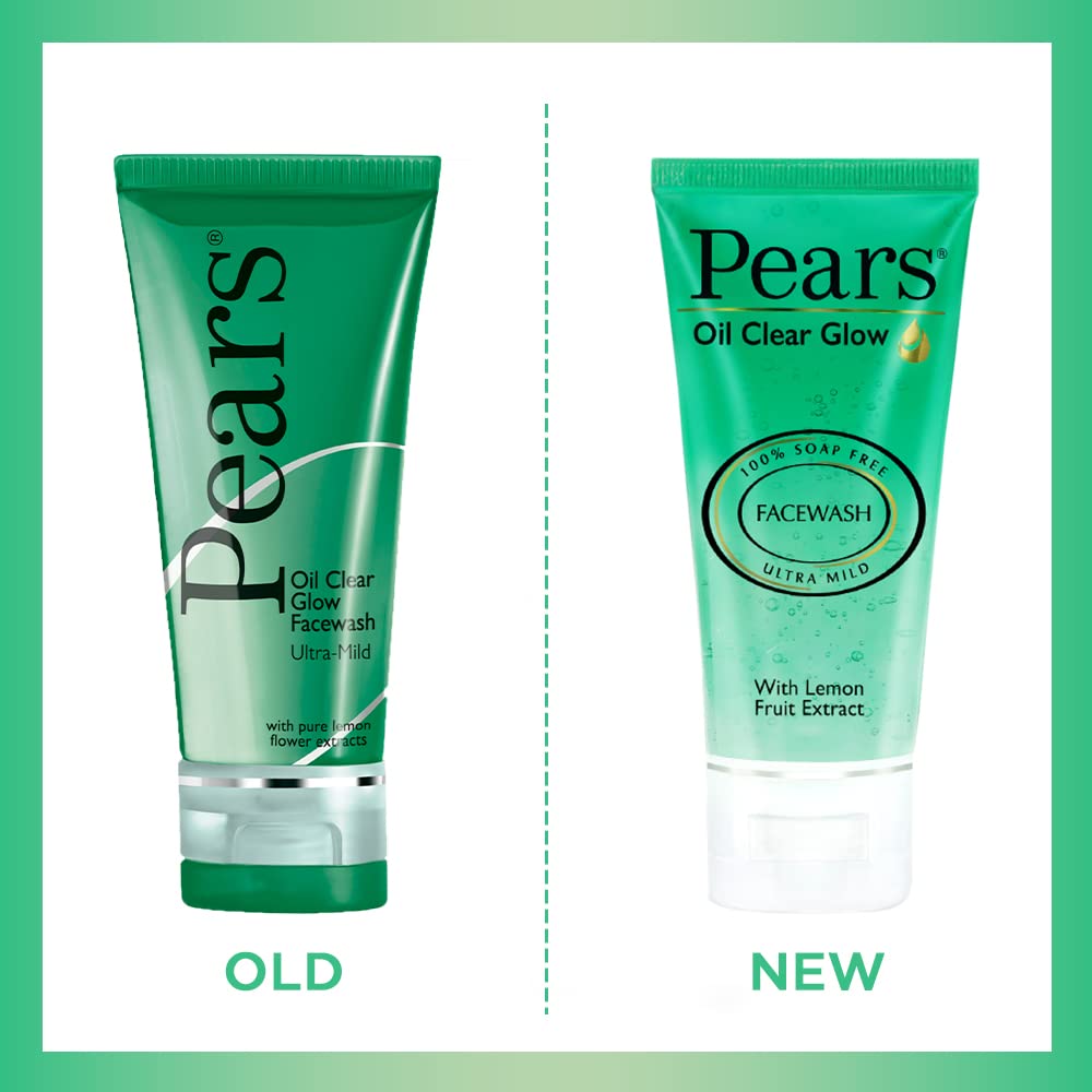 Pears Oil Clear Gentle Ultra Mild Daily Cleansing Facewash For Oil Free Matte Look, Ph Balanced, 100% Soap Free, Pure Lemon Flower Extract, 60g – view 7