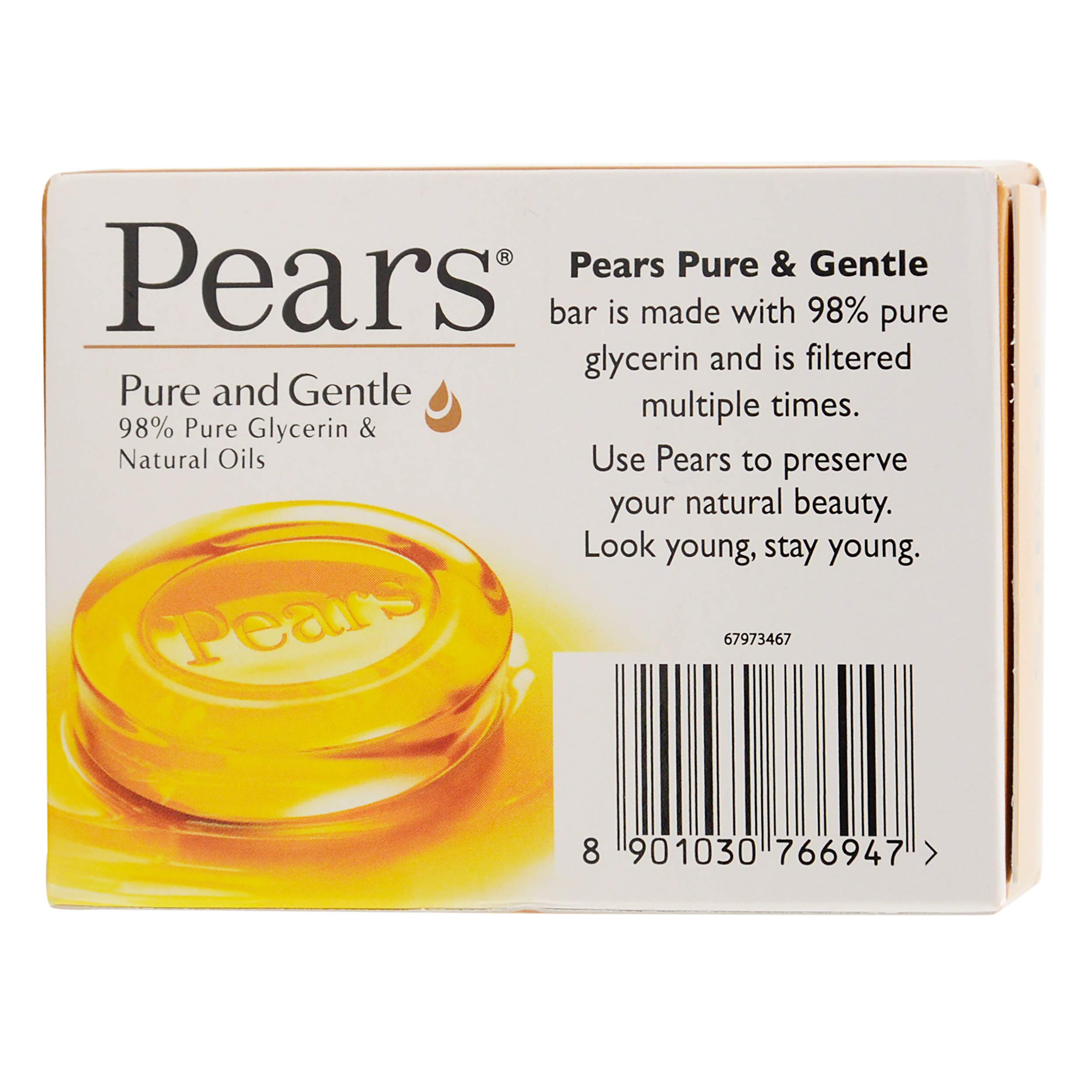 Pears Pure & Gentle Soap Bar, 50gm – view 3