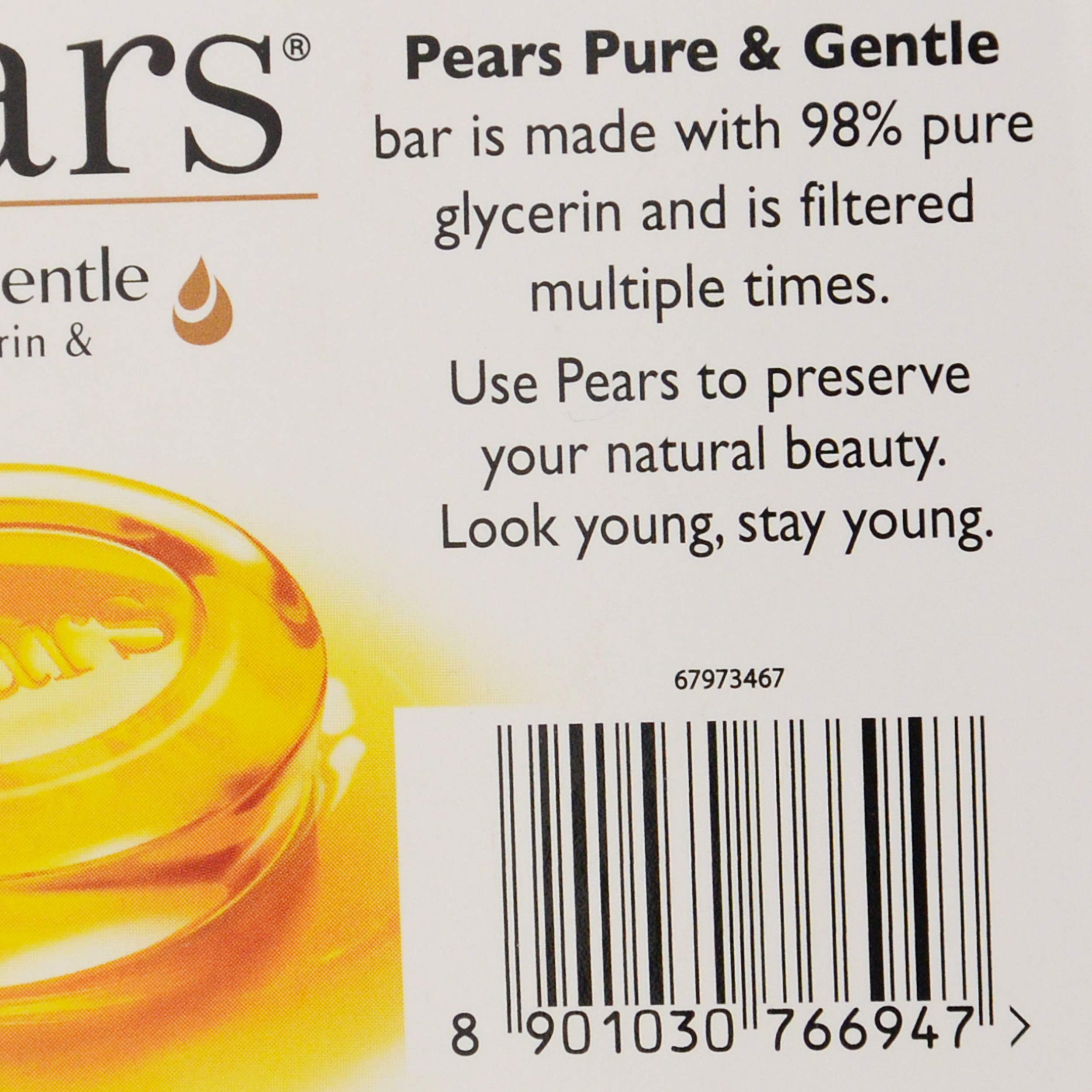 Pears Pure & Gentle Soap Bar, 50gm – view 5