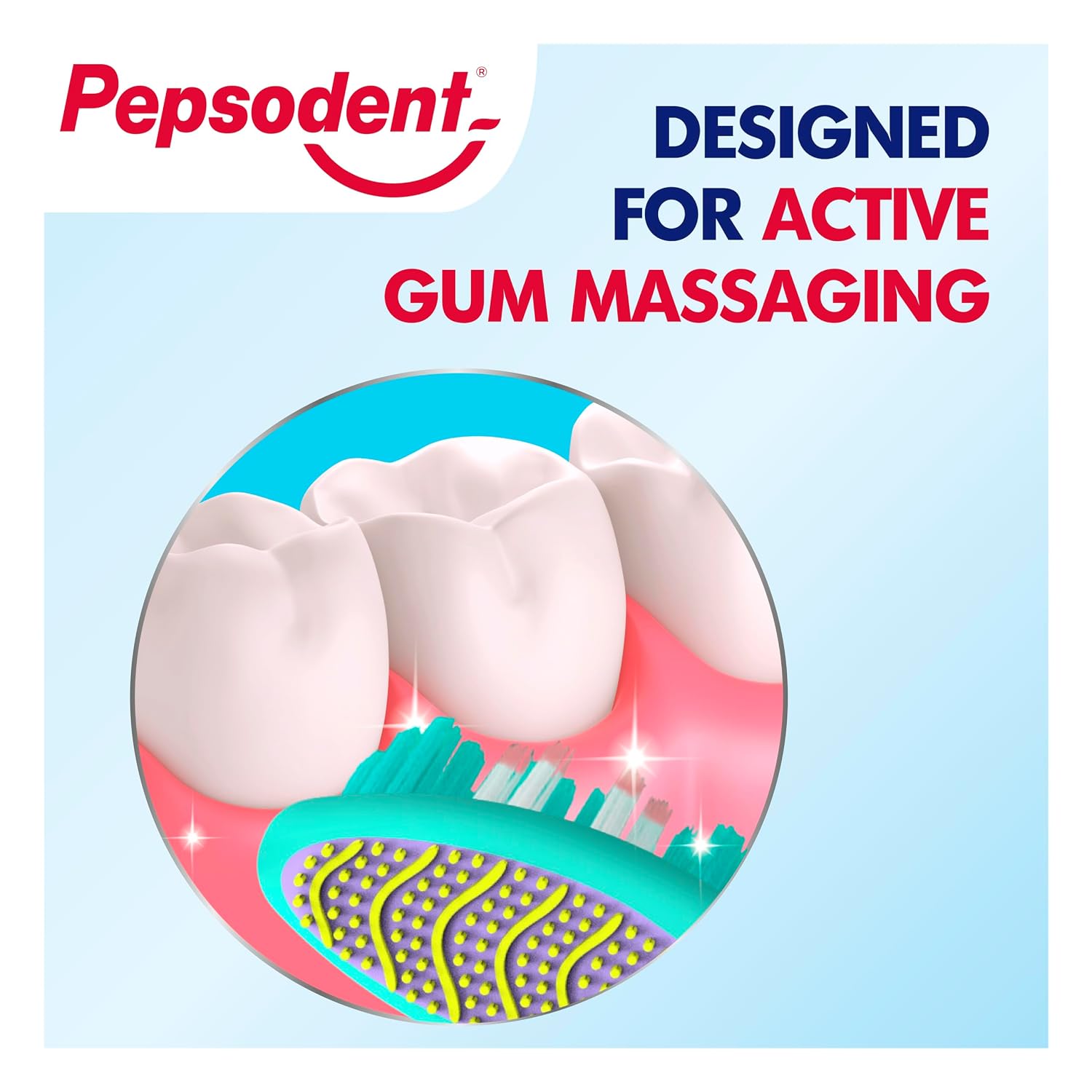 Pepsodent Gum Expert Toothbrush, 3 pcs – view 6