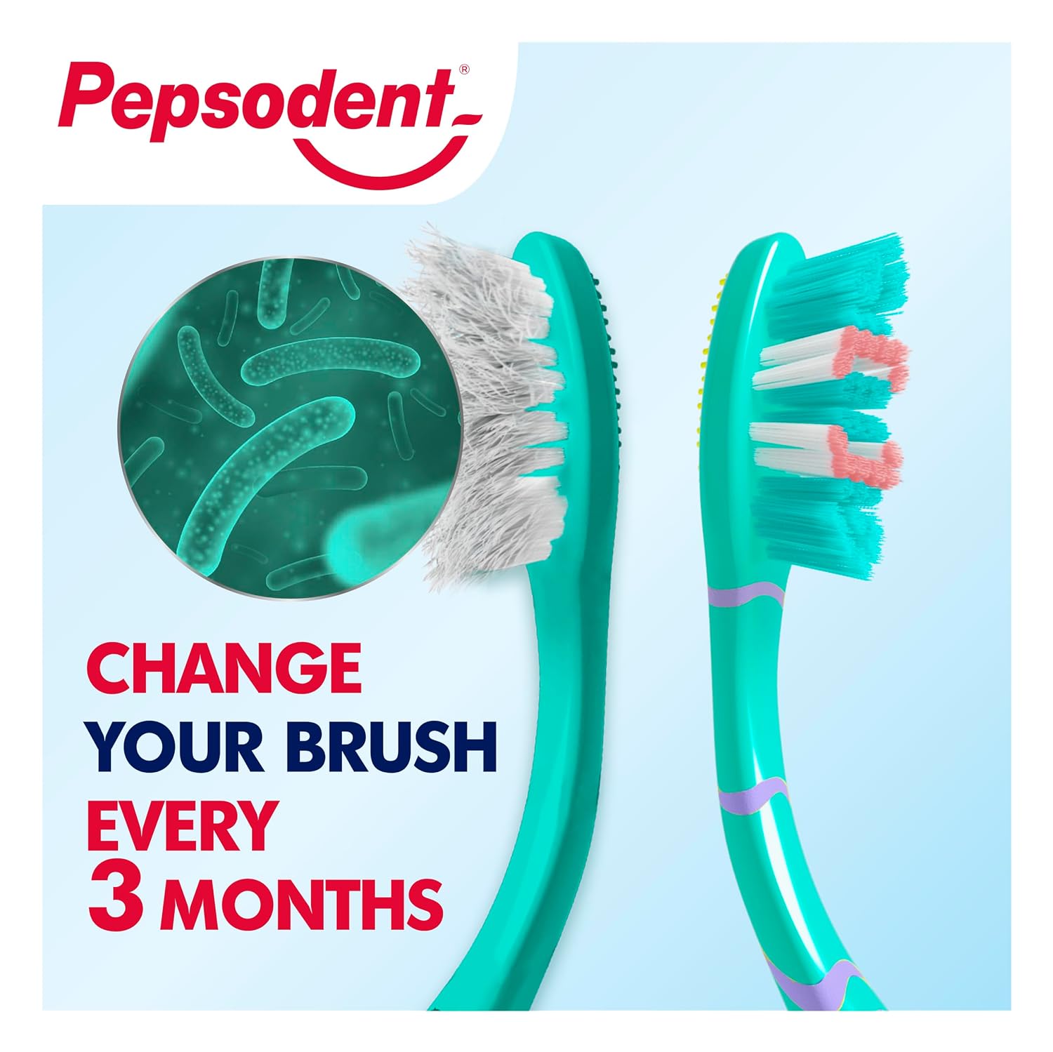 Pepsodent Gum Expert Toothbrush, 3 pcs – view 7