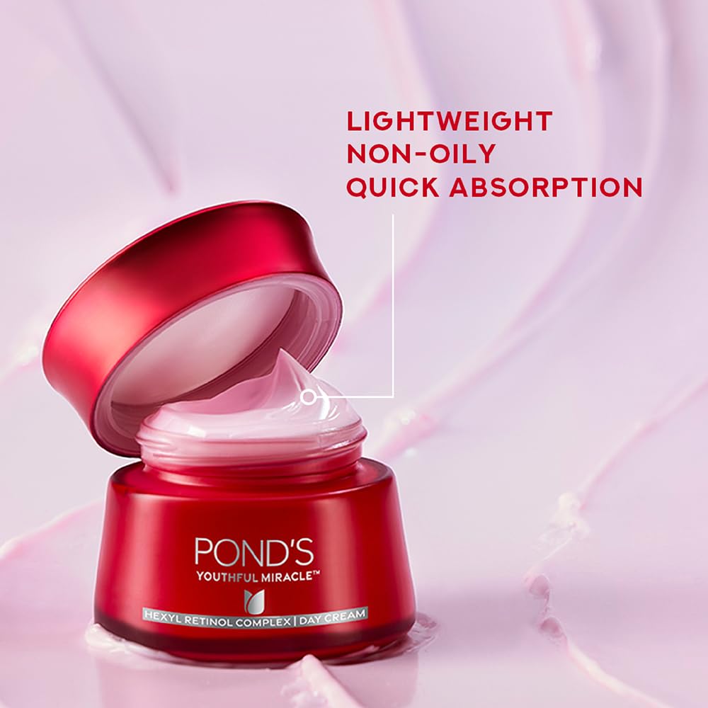POND'S Youthful Miracle Hexyl Retinol Complex, Renew & Repair Day Cream 50g SPF 15 PA++ – view 7