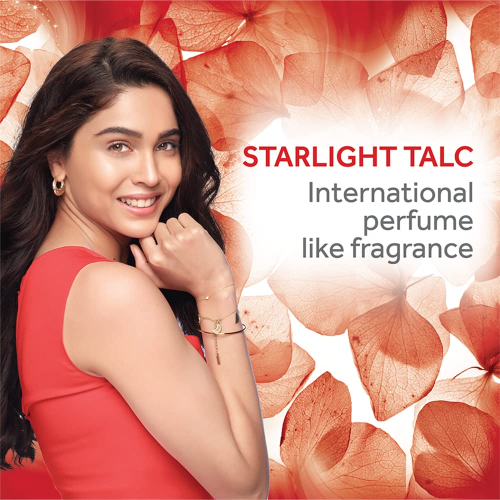 POND'S Starlight Perfumed Talc Powder, Orchid & Jasmine Notes, 300 g – view 3