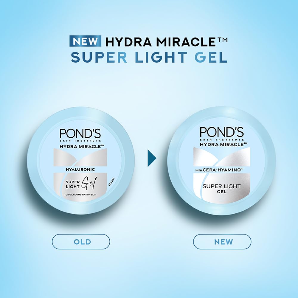 Pond's Super Light Gel Oil Free Face Moisturizer with Cera-Hyamino, 200 g – view 6