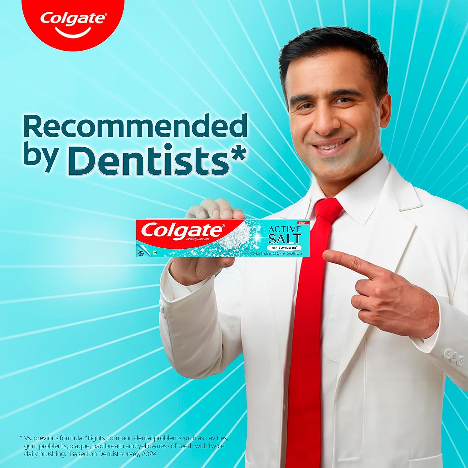 Colgate Active Salt Toothpaste with Salt & Mint 100g – view 3