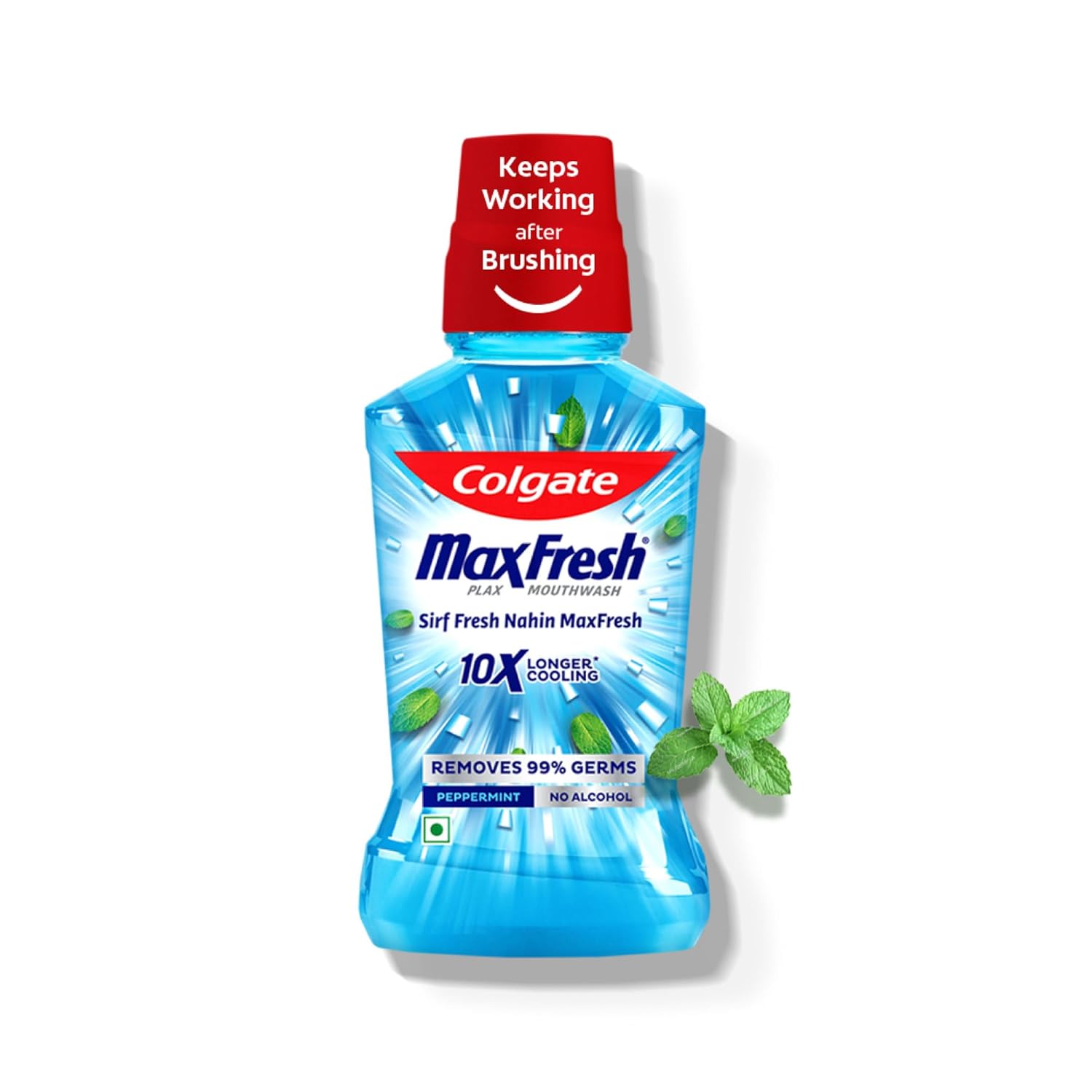 Colgate Plax Peppermint Fresh Mouthwash 250 Ml, Pack Of 1