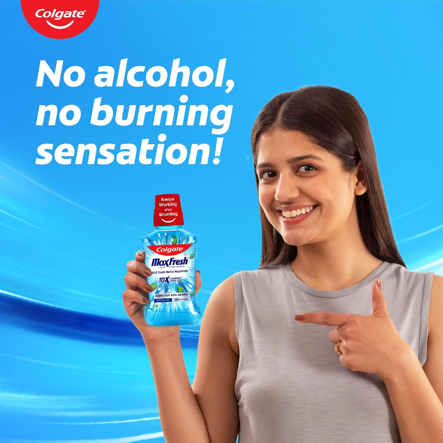 Colgate Plax Peppermint Fresh Mouthwash 250 ml – view 7