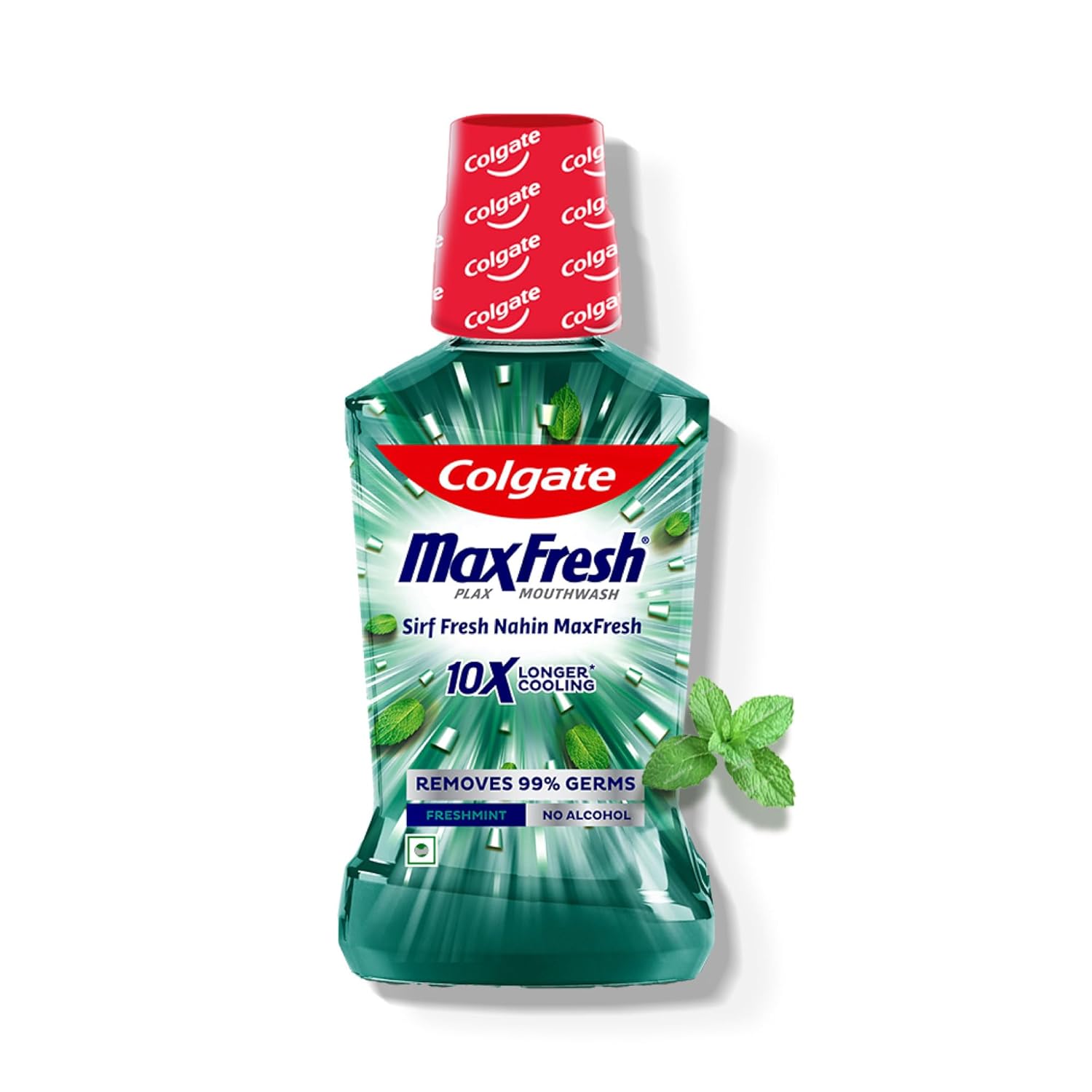 Colgate Plax mouthwash bottle in Fresh Mint 250 ml
