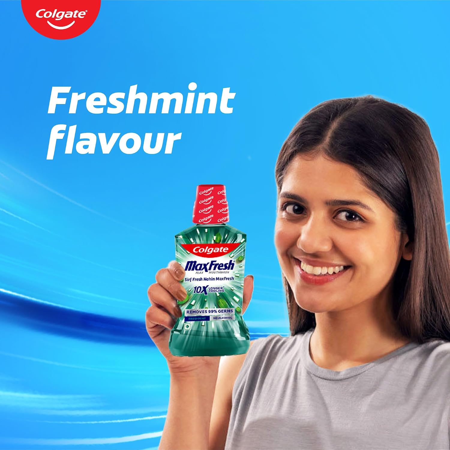 Colgate Plax Antibacterial Mouthwash Fresh Mint 250 ml – view 2