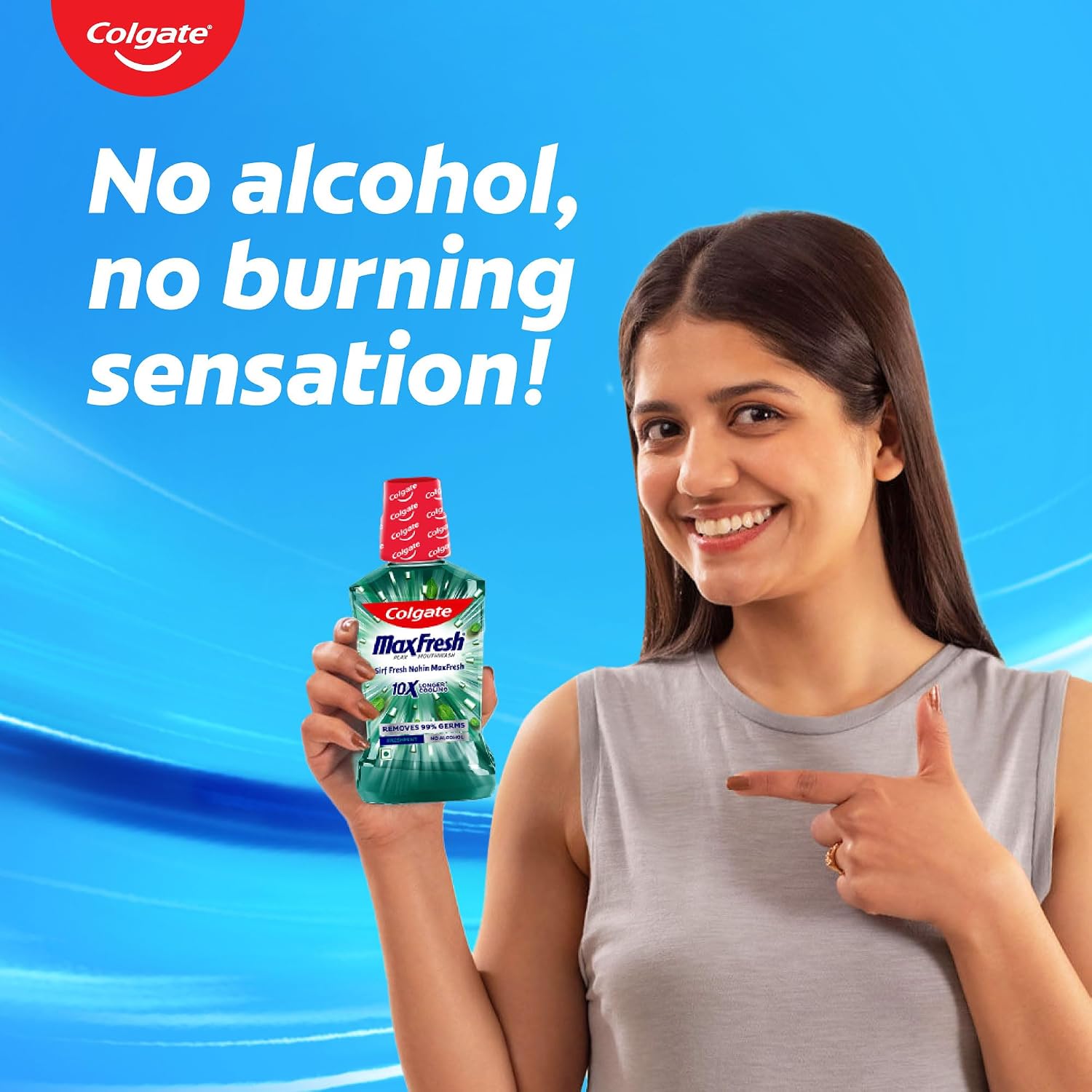 Colgate Plax Antibacterial Mouthwash Fresh Mint 250 ml – view 7