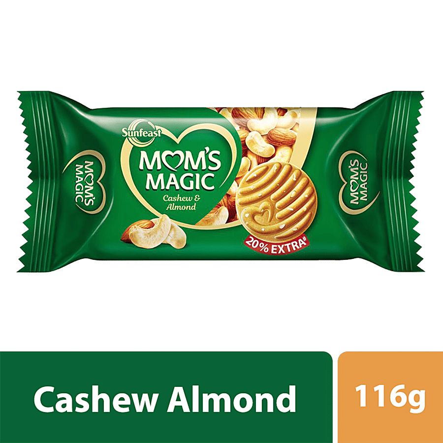 Sunfeast Mom's Magic Cashew & Almond Cookies 116 g