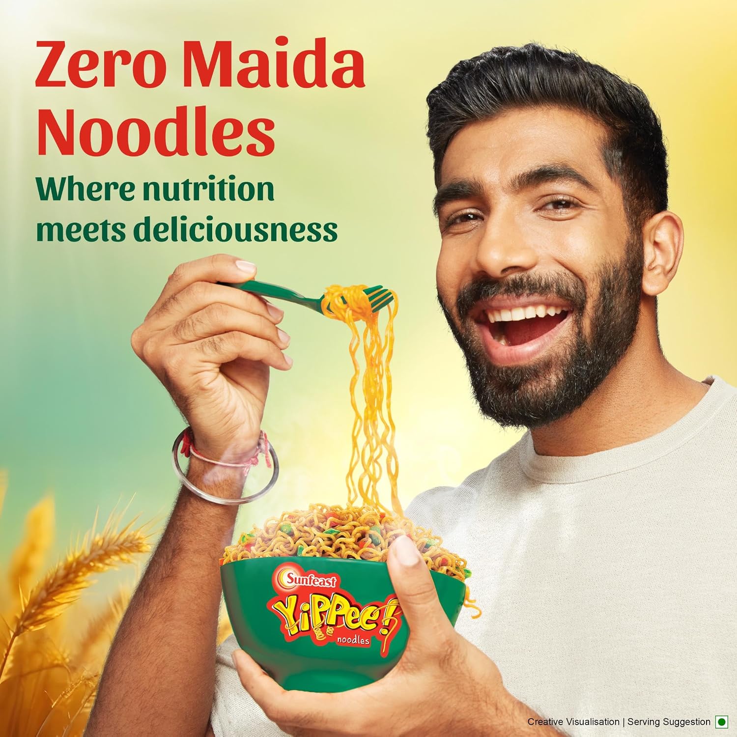 Sunfeast Yippee! Power Up Atta Noodles, 4-Pack, 280 g – view 4