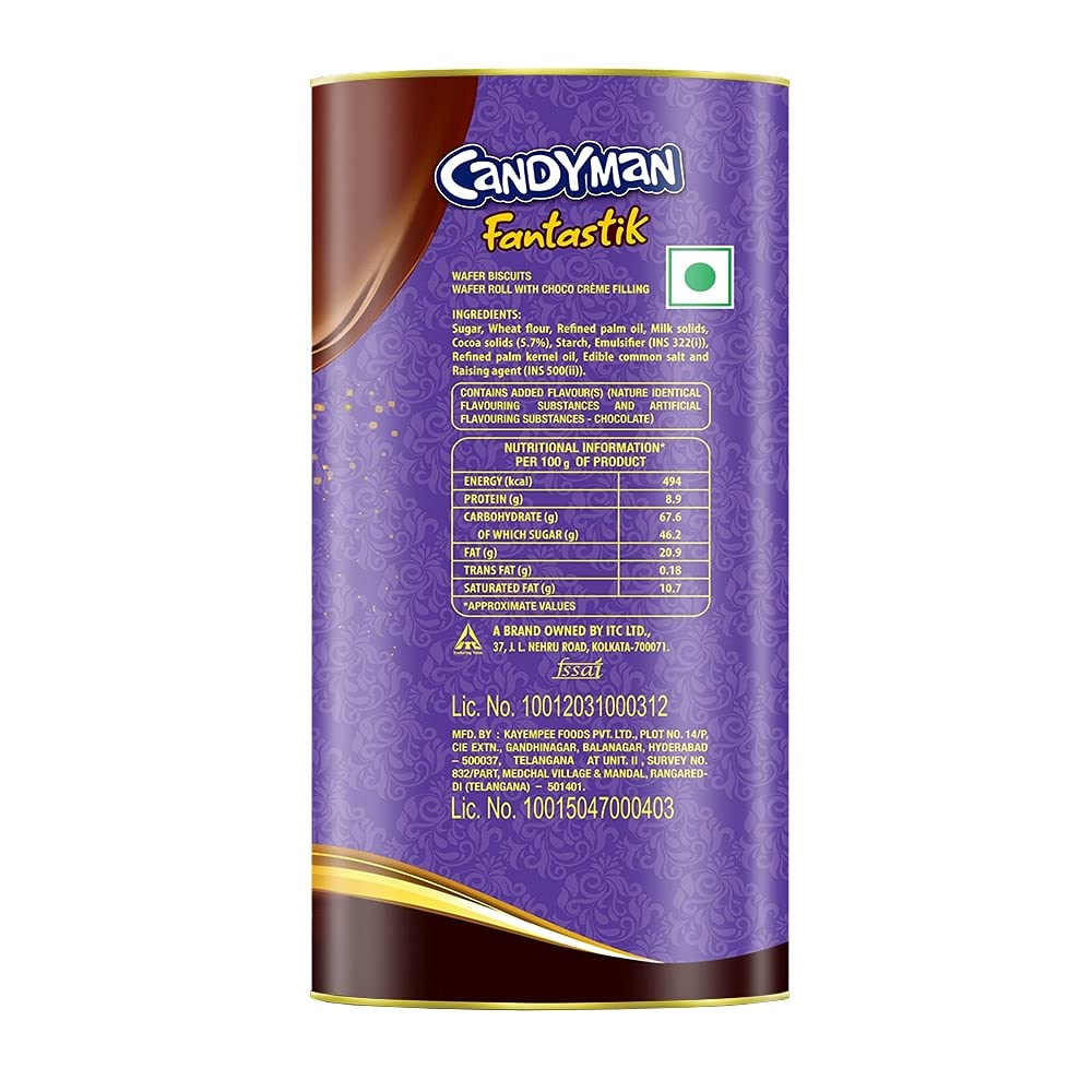 Candyman Fantastik Choco Rolls Gift Pack 200 g, Pack of 2 – view 5