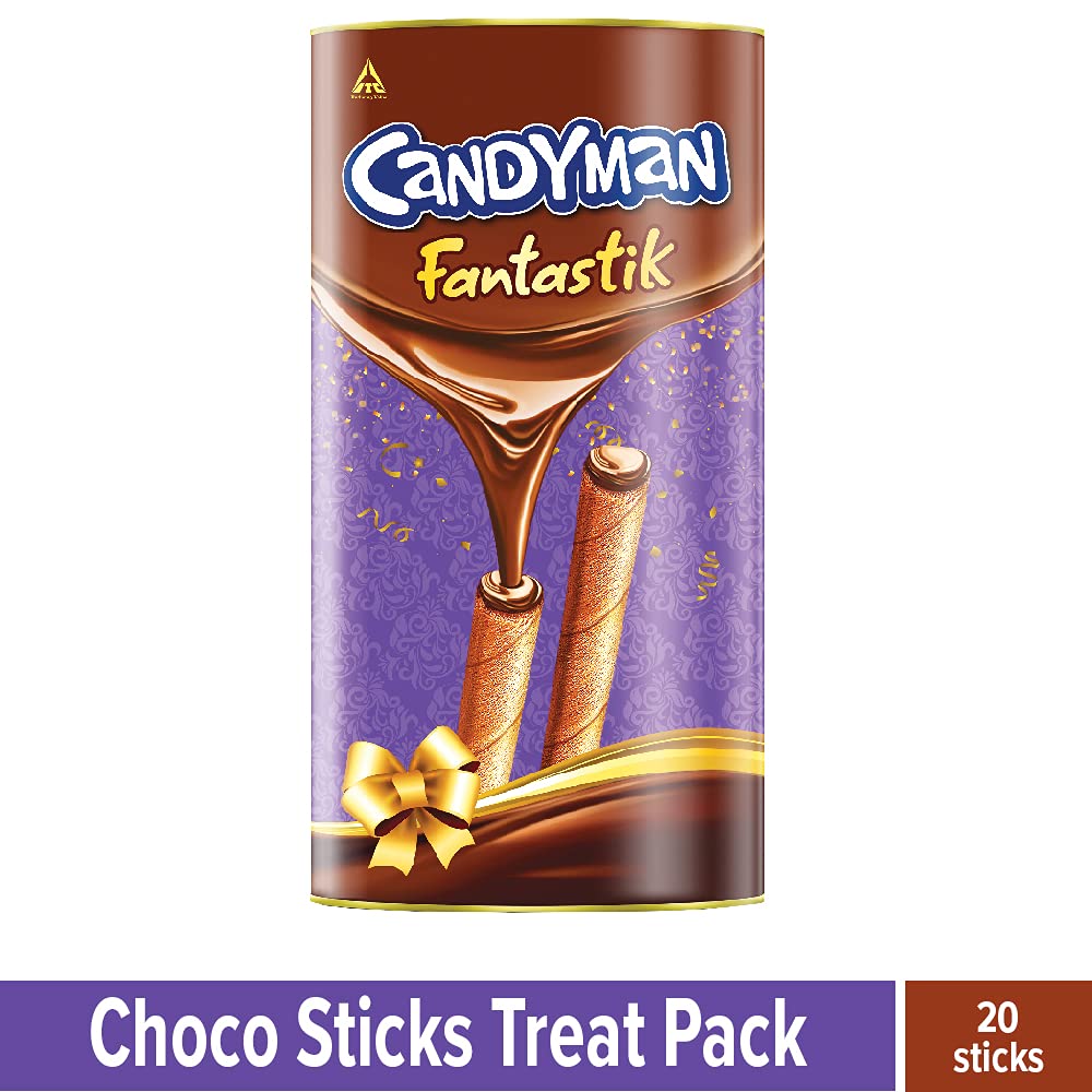 Candyman Fantastik Choco Rolls Gift Pack 200 g, Pack of 2 – view 6