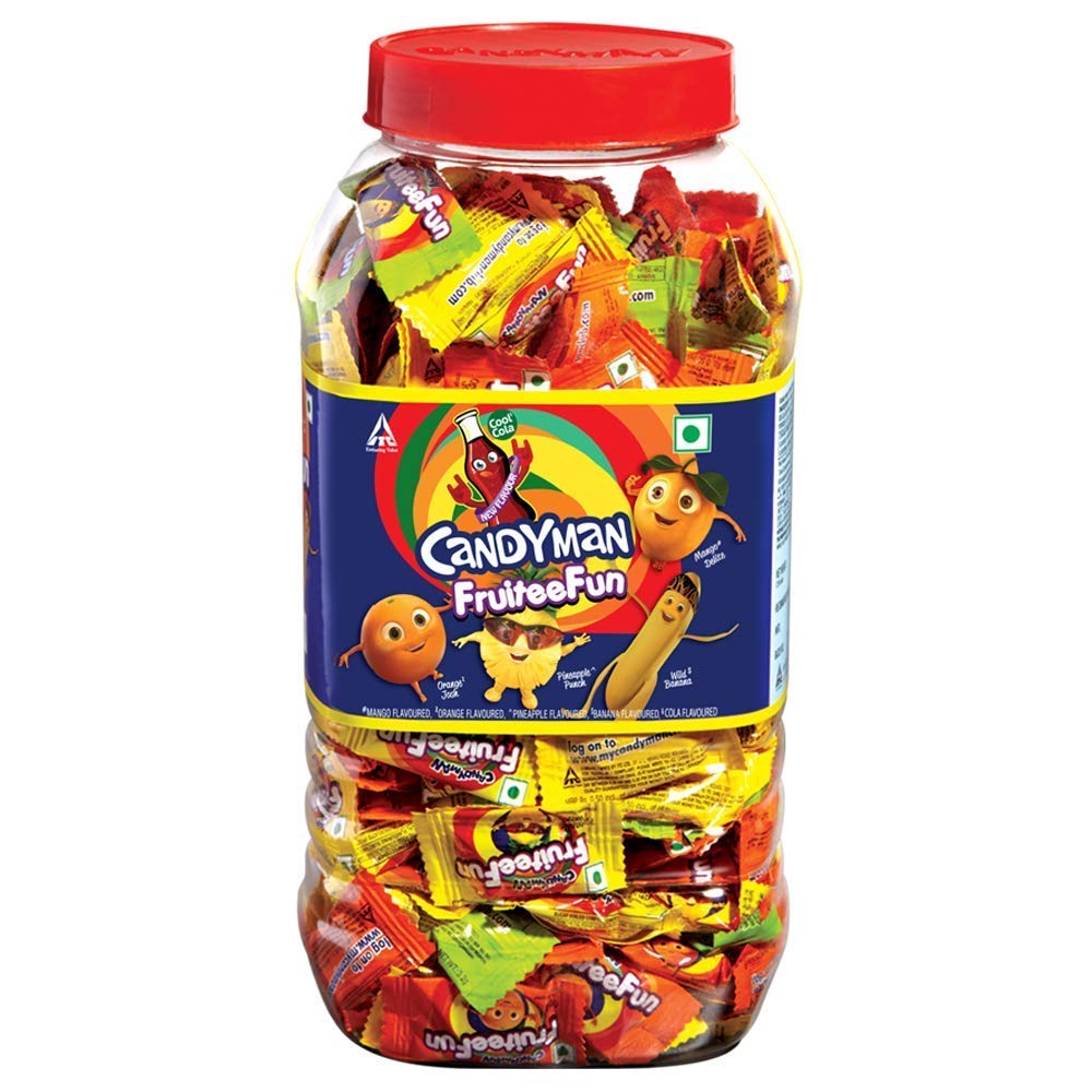 Candyman Fruitee Fun Medium Jar, 750 g - – view 1