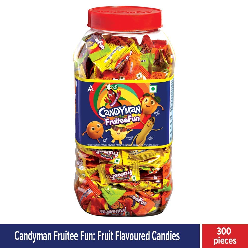 Candyman Fruitee Fun Medium Jar, 750 g - – view 2