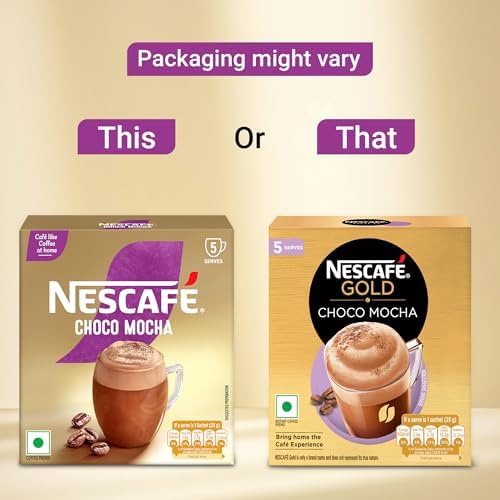 Nescafe Choco Mocha Coffee Premix, 125 g (5 Sachets x 25 g) – view 8