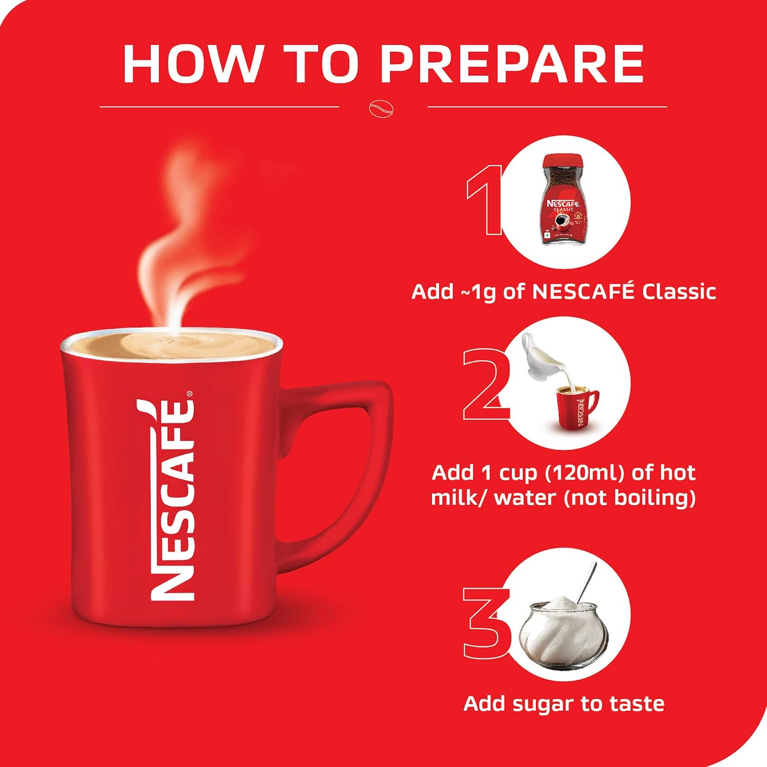Nescafe Classic Instant Coffee Powder, 200 g – view 6