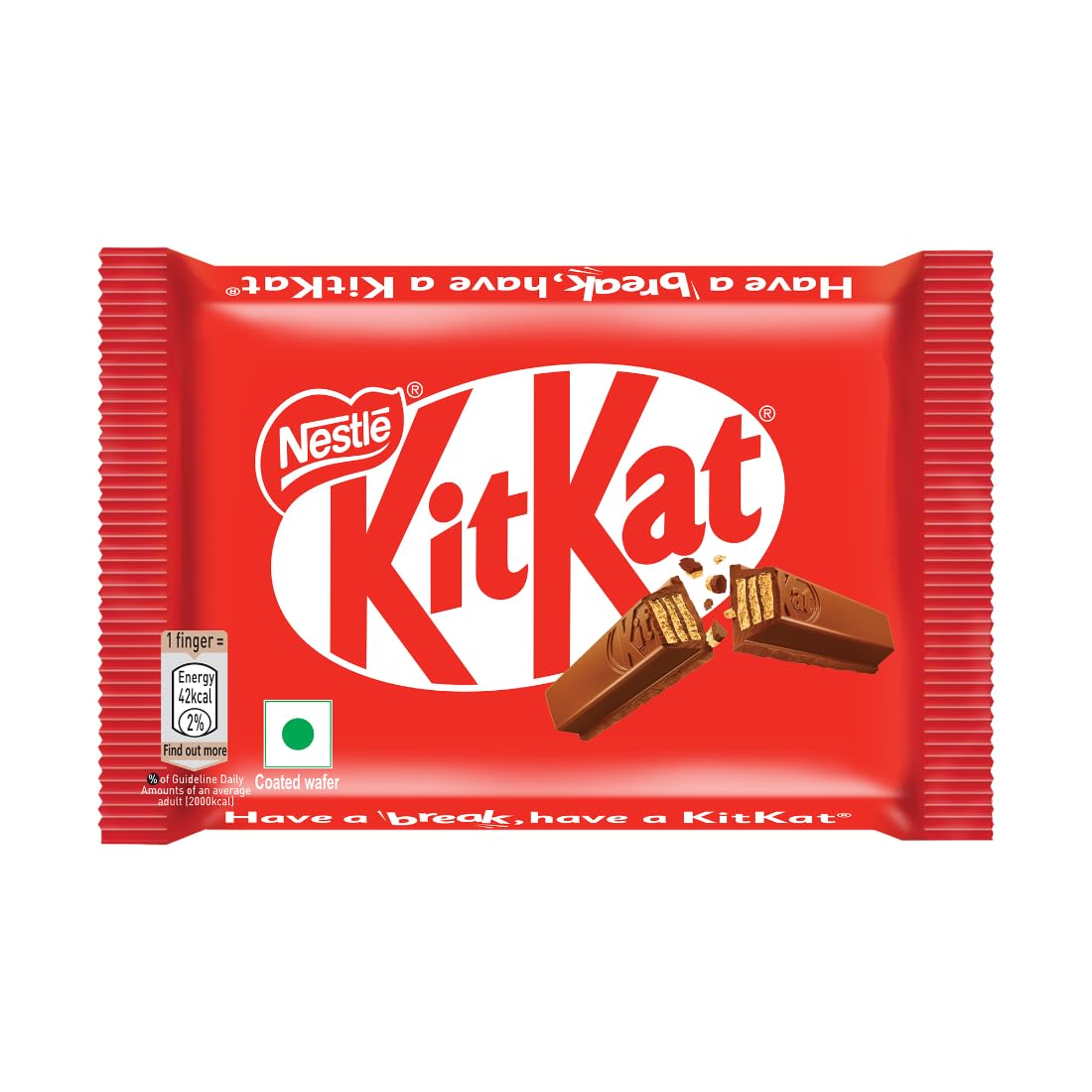 KitKat Love Break, 4 Finger, Chocolate Coated Wafer, Pack Of 21 Units x 38.5 G Each, 808.5 G – view 4