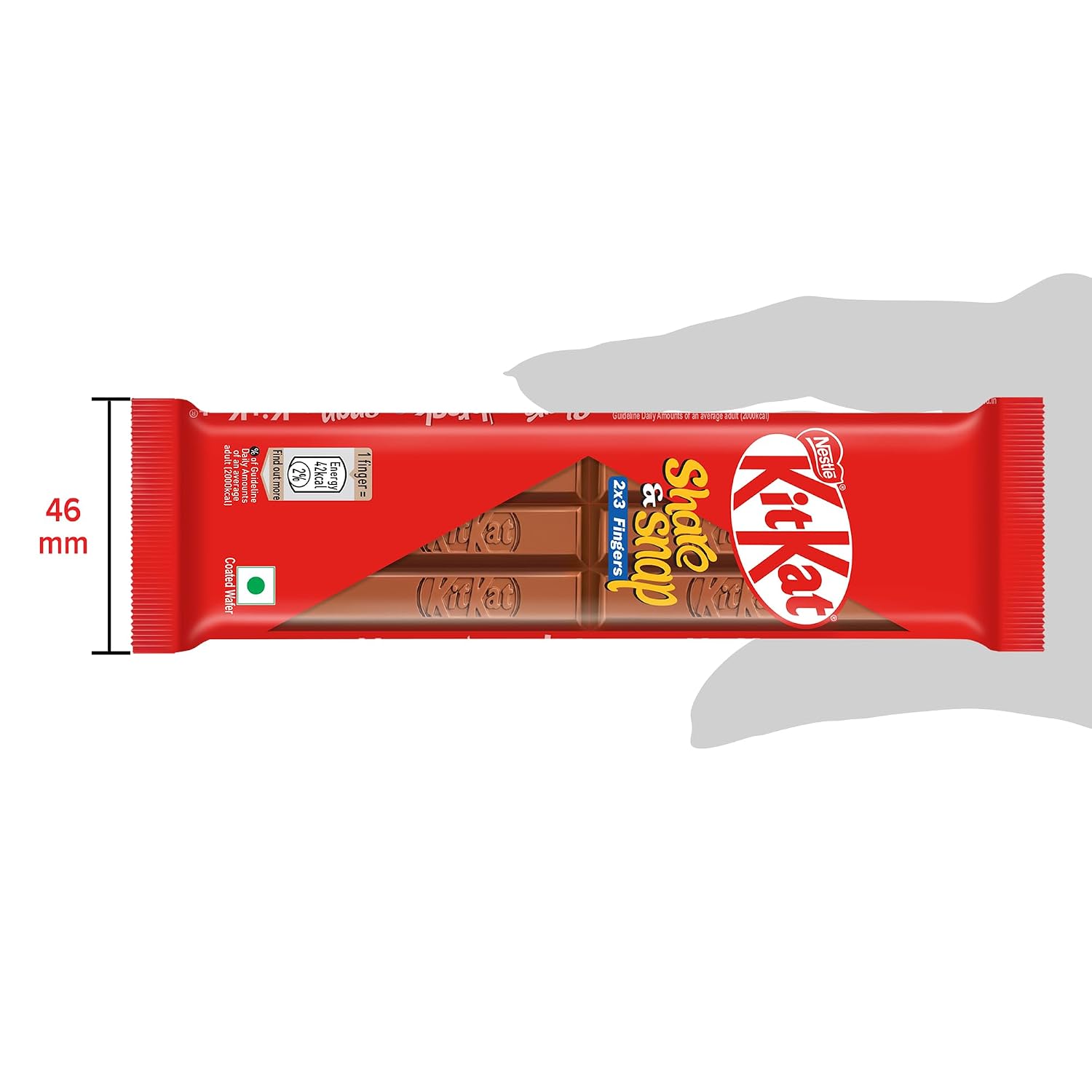 Kit Kat Share & Snap 2x3 Finger Chocolate Bar – view 7