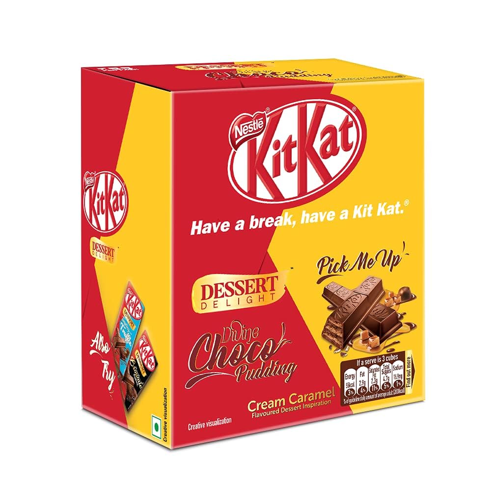 KIT KAT Nestlé Caramel Chocolate Coated Wafer, 50G X 12 Units, 600 G – view 2