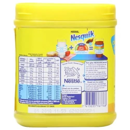 Nestle Nesquik Chocolate Cocoa Based Premix Made With Real Cocoa Beans to Give a Rich and Smooth Cup of Hot Chocolate Powder Drink 500g – view 2