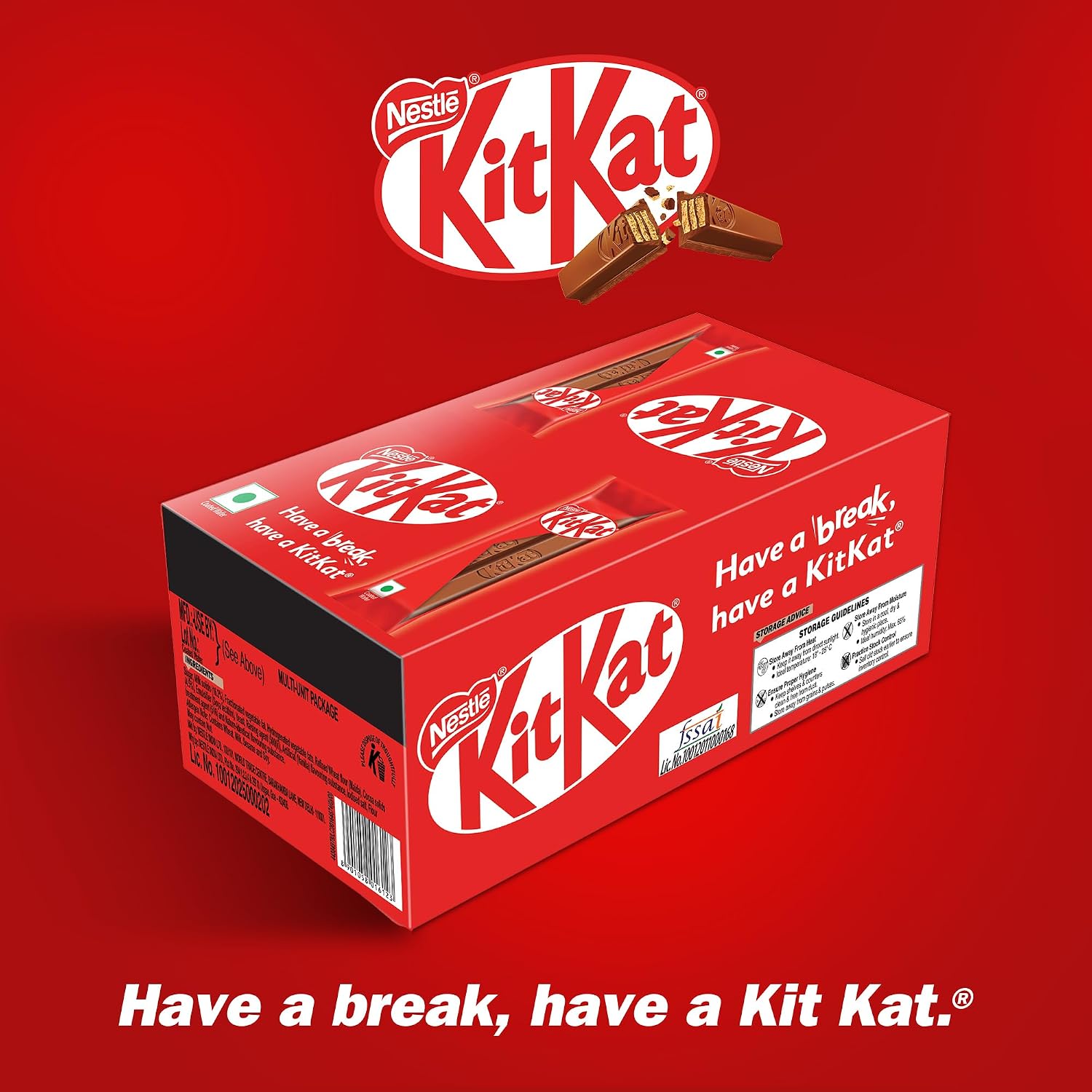 Kit Kat 2 Finger Choco Coated Wafer Bar, Pack of 30 – view 5