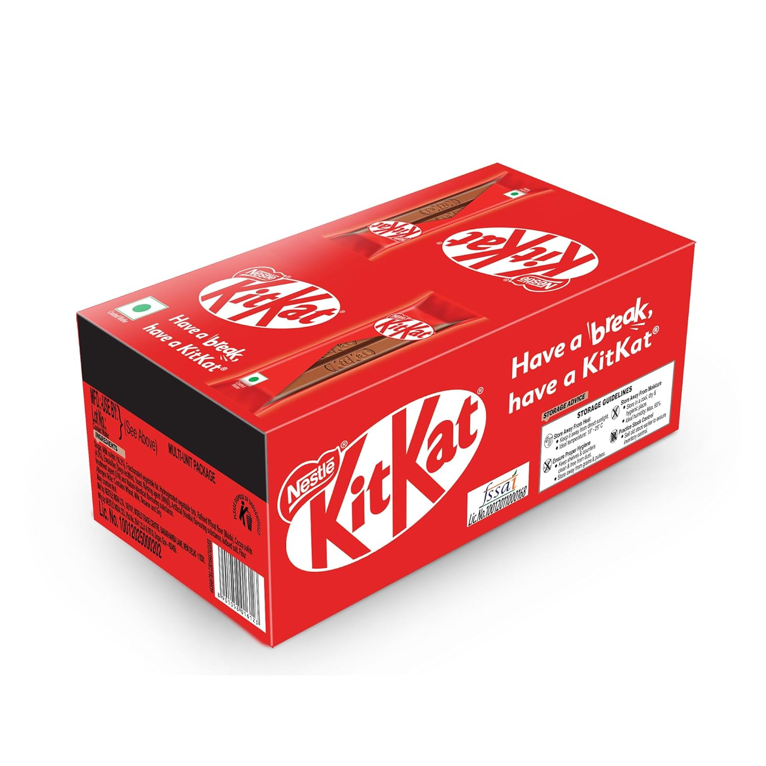 Kit Kat 2 Finger Choco Coated Wafer Bar, Pack of 30 – view 2