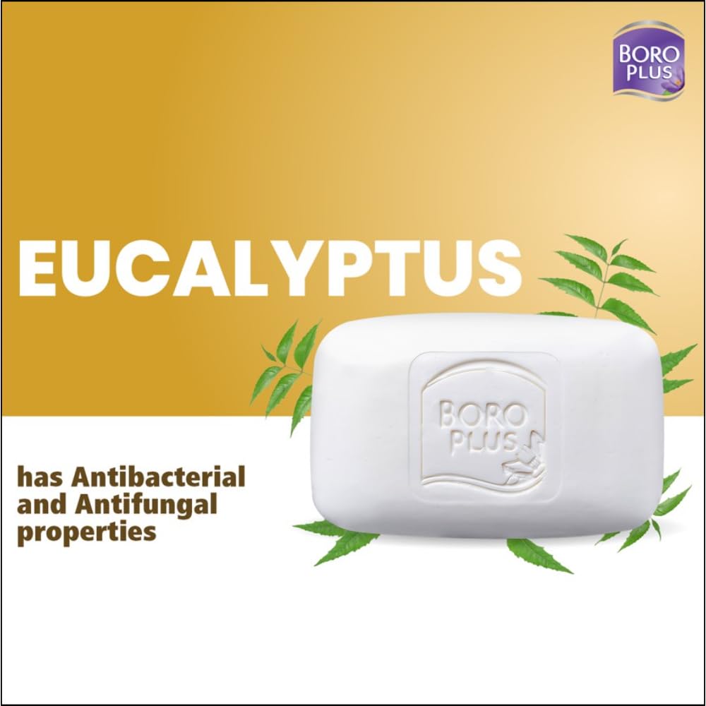Boroplus Antiseptic & Moisturising Bathing Soap with Neem, Eucalyptus & Honey, 125 g, Pack of 6 – view 6