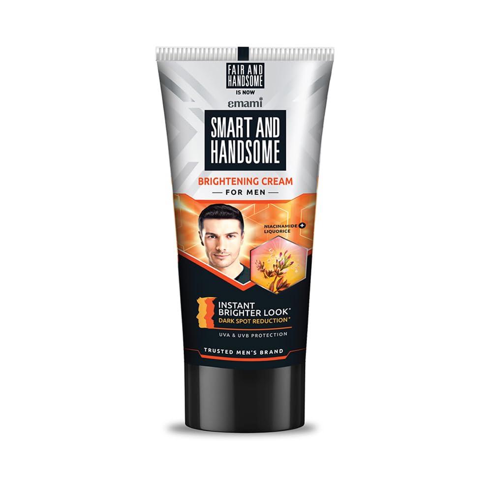 Smart And Handsome Long Lasting Radiance Cream I 2X Spot Reduction I 7 Hrs Brighter Look I Pro-Peptide I Face Cream for Men I 60g