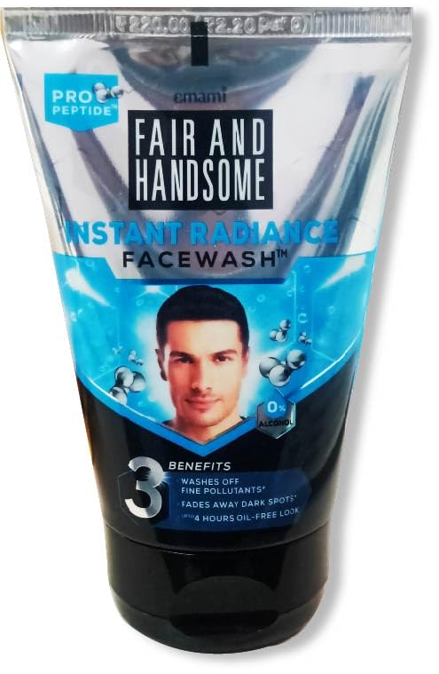 Fresh gel brightening face wash tube for normal skin adults
