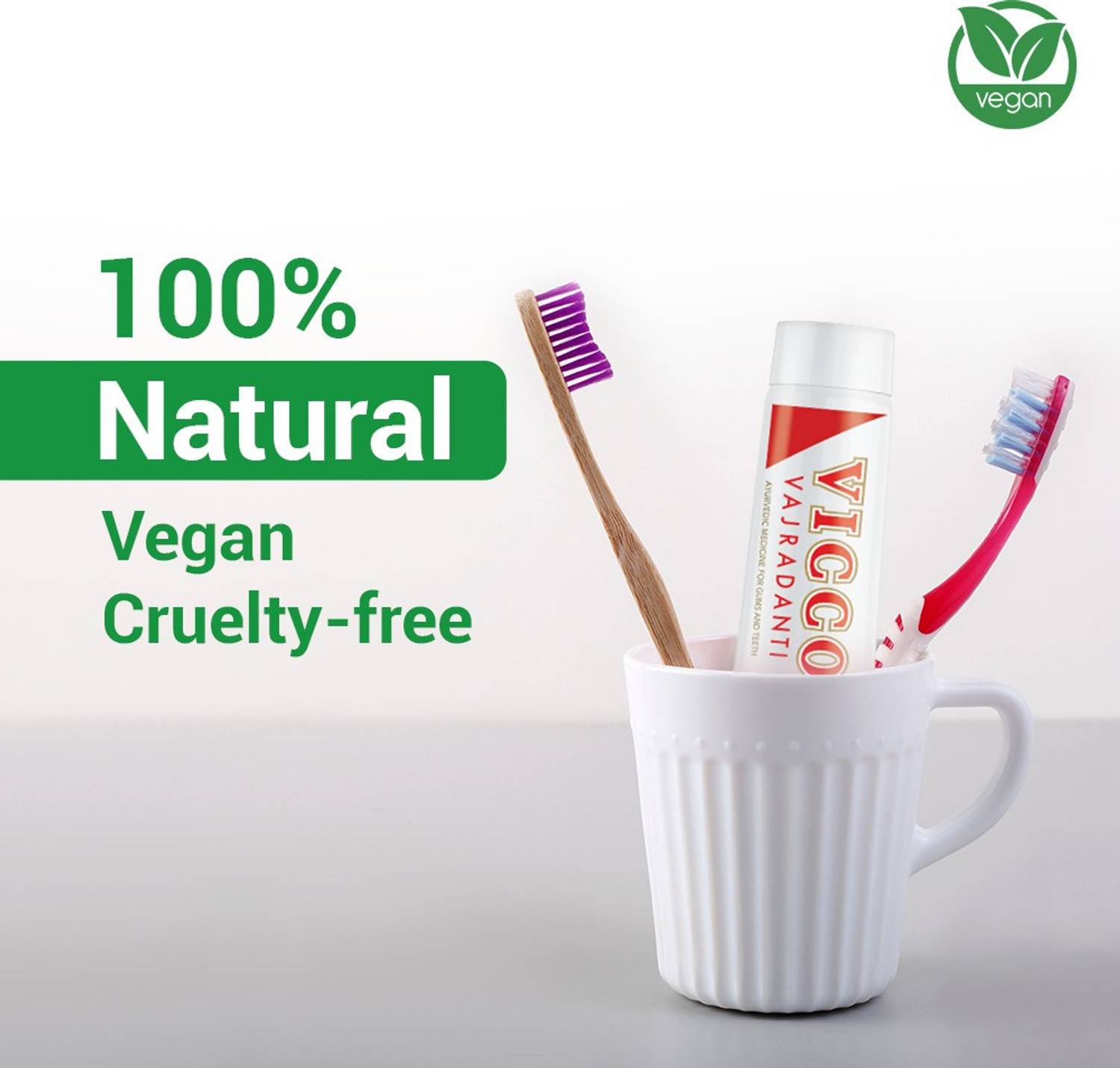 Vicco Vajradanti Paste with 18 Herbs & Barks – view 4