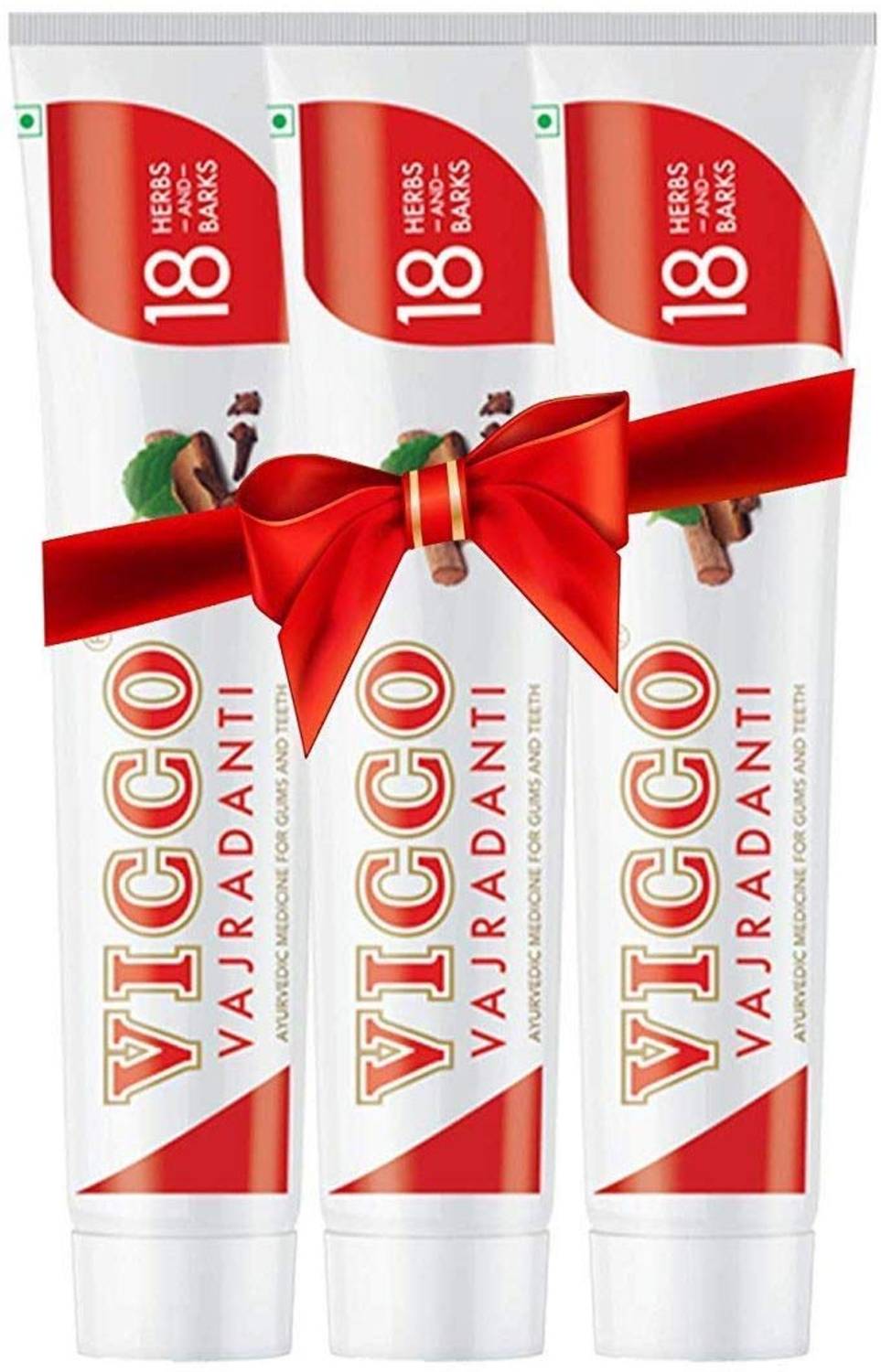 VICCO Vajradanti Paste with 18 Herbs & Barks Toothpaste